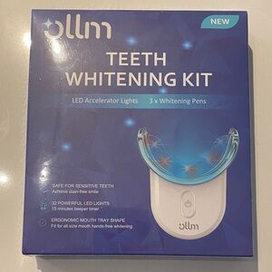 Ollm Teeth Whitening Kit with LED Lights
